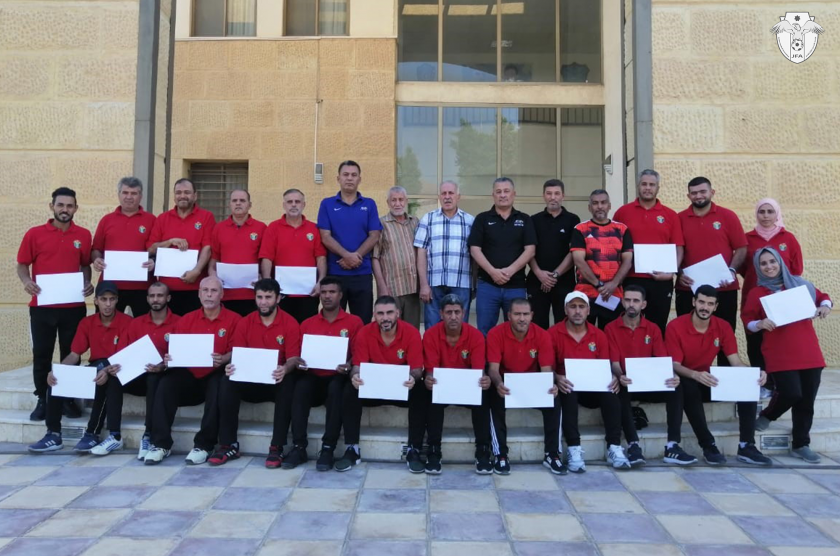 اختتام دورة المدربين للمستوى الثاني بالعقبة