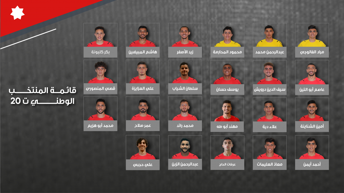 المنتخب الوطني ت20 يعلن قائمته لمواجهتي سوريا وديا