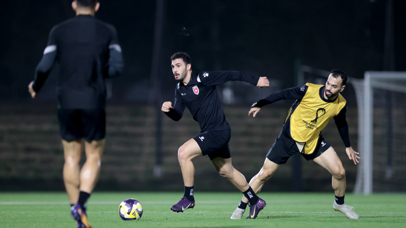 منتخب النشامى ينهي تحضيراته لمواجهة مصر بـ كأس العرب