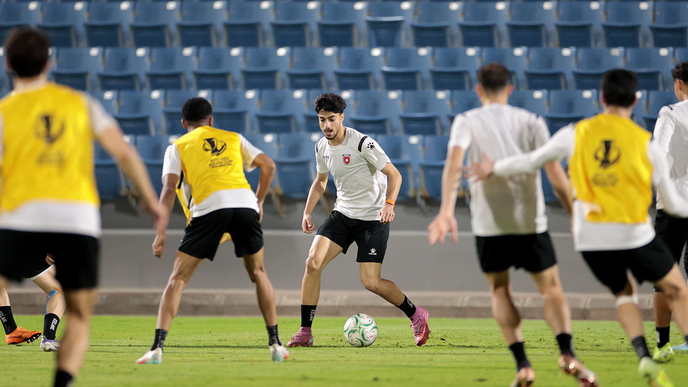 المنتخب الوطني ت23 ينهي تحضيراته لمواجهة قيرغيزستان في كأس آسيا