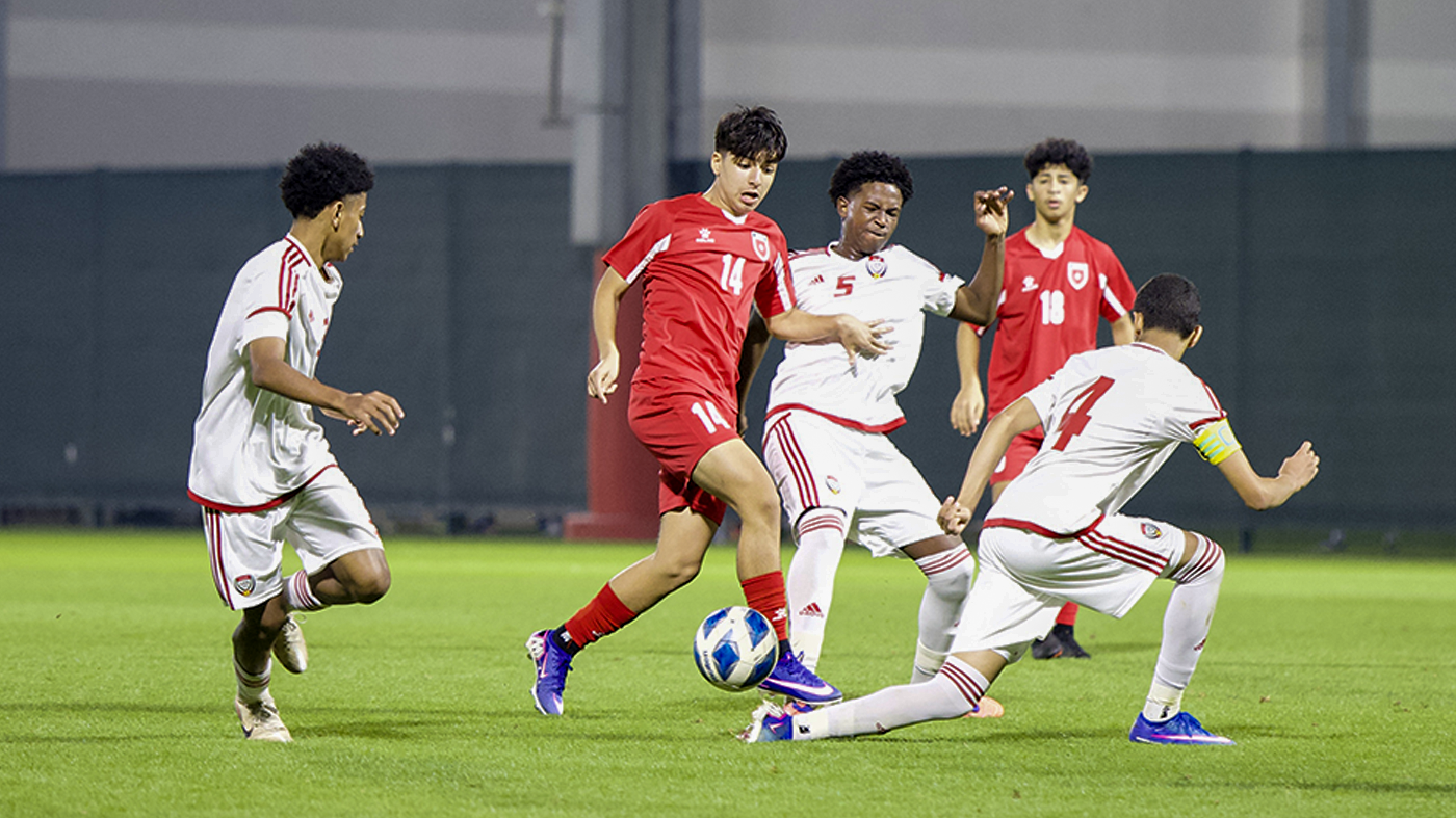 المنتخب الوطني ت14 يختتم معسكره التدريبي في الإمارات