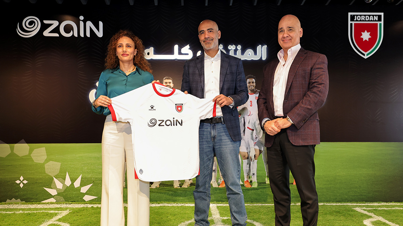 زين راعي الاتصالات الحصري لمنتخب النشامى