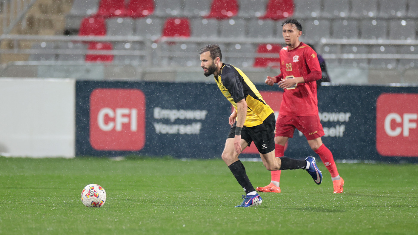 الحسين يواصل صدارة الدوري الأردني للمحترفين CFI