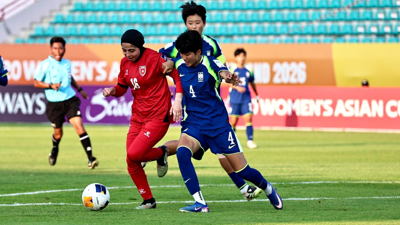 المنتخب الوطني النسوي ت20 يتعثر أمام كوريا الجنوبية بكأس آسيا