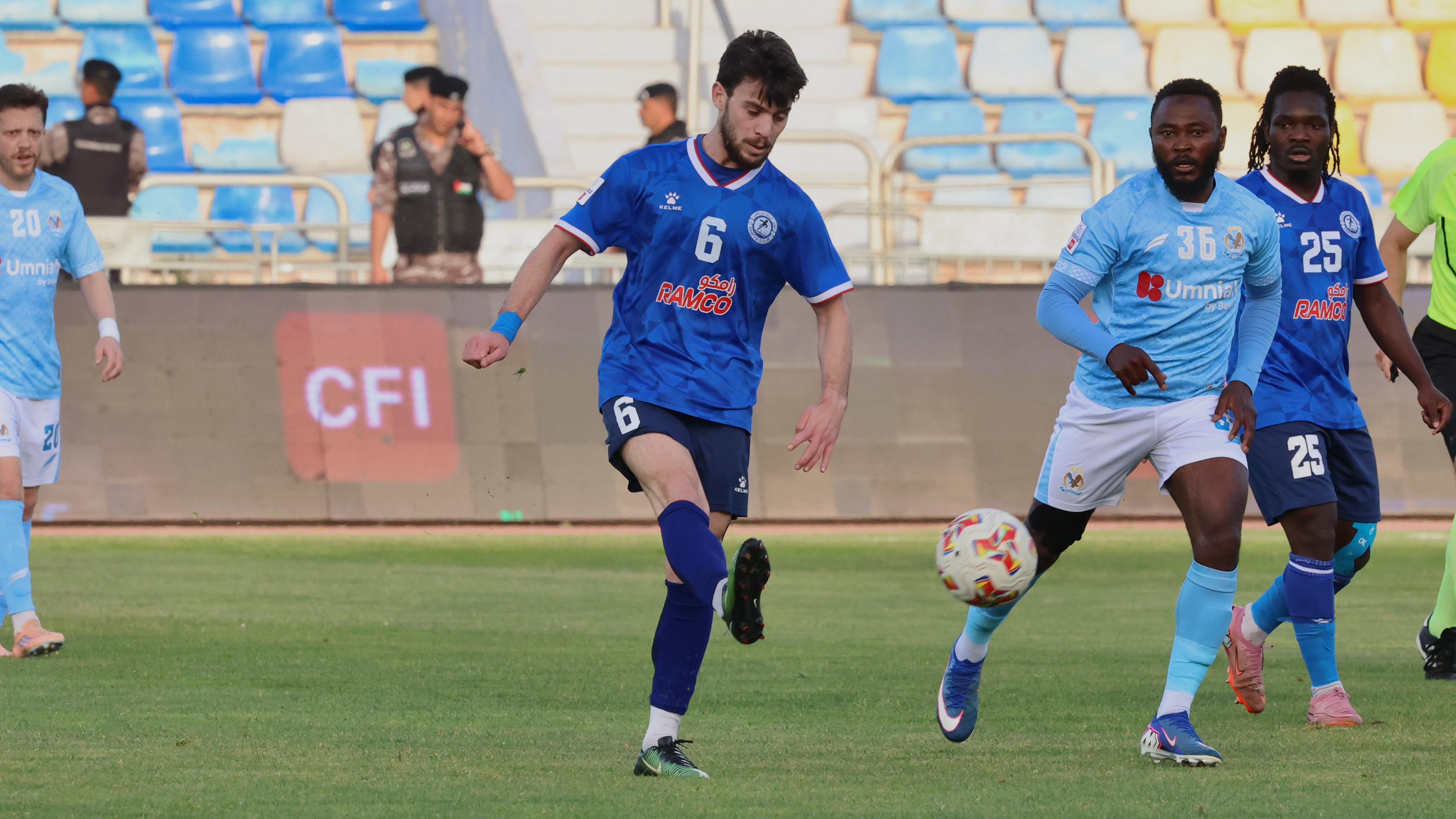 الرمثا والحسين إلى نهائي كأس الأردن CFI