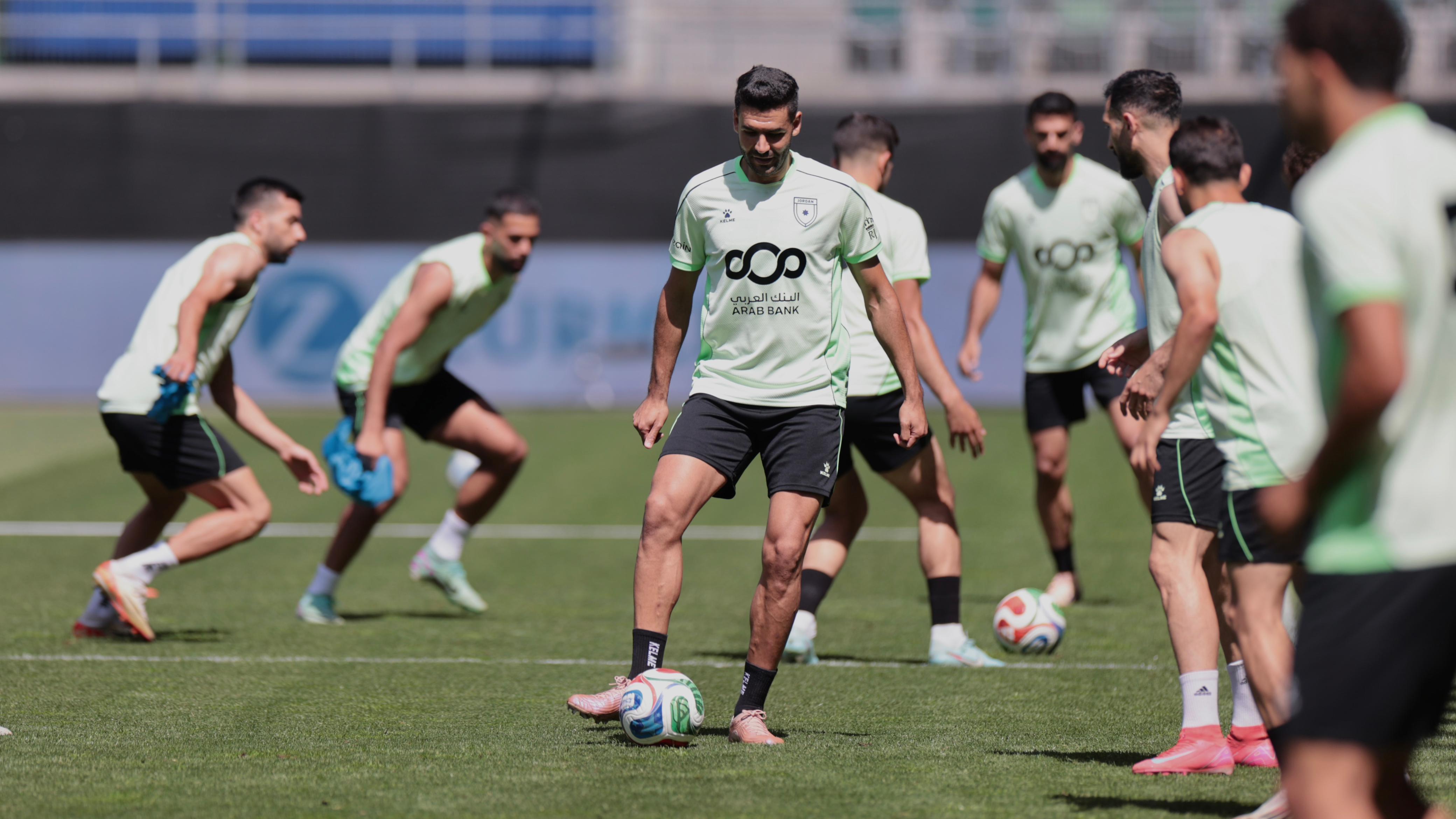 منتخب النشامى ينهي تحضيراته لمواجهة سويسرا وديا