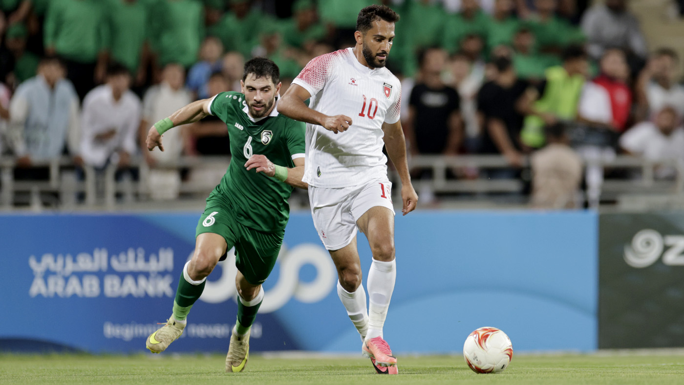 منتخب النشامى يتعادل مع سوريا وديا