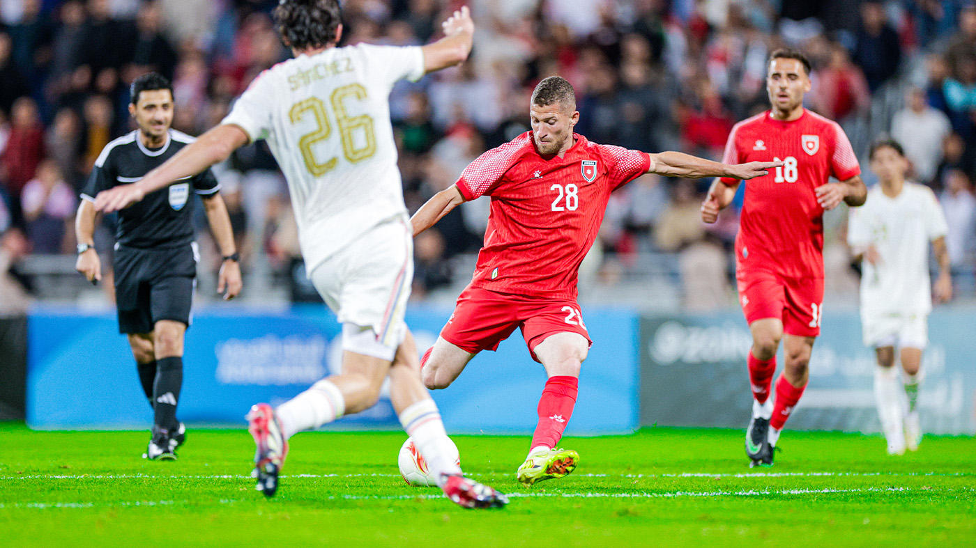 منتخب النشامى يتعادل مع فينزويلا وديا