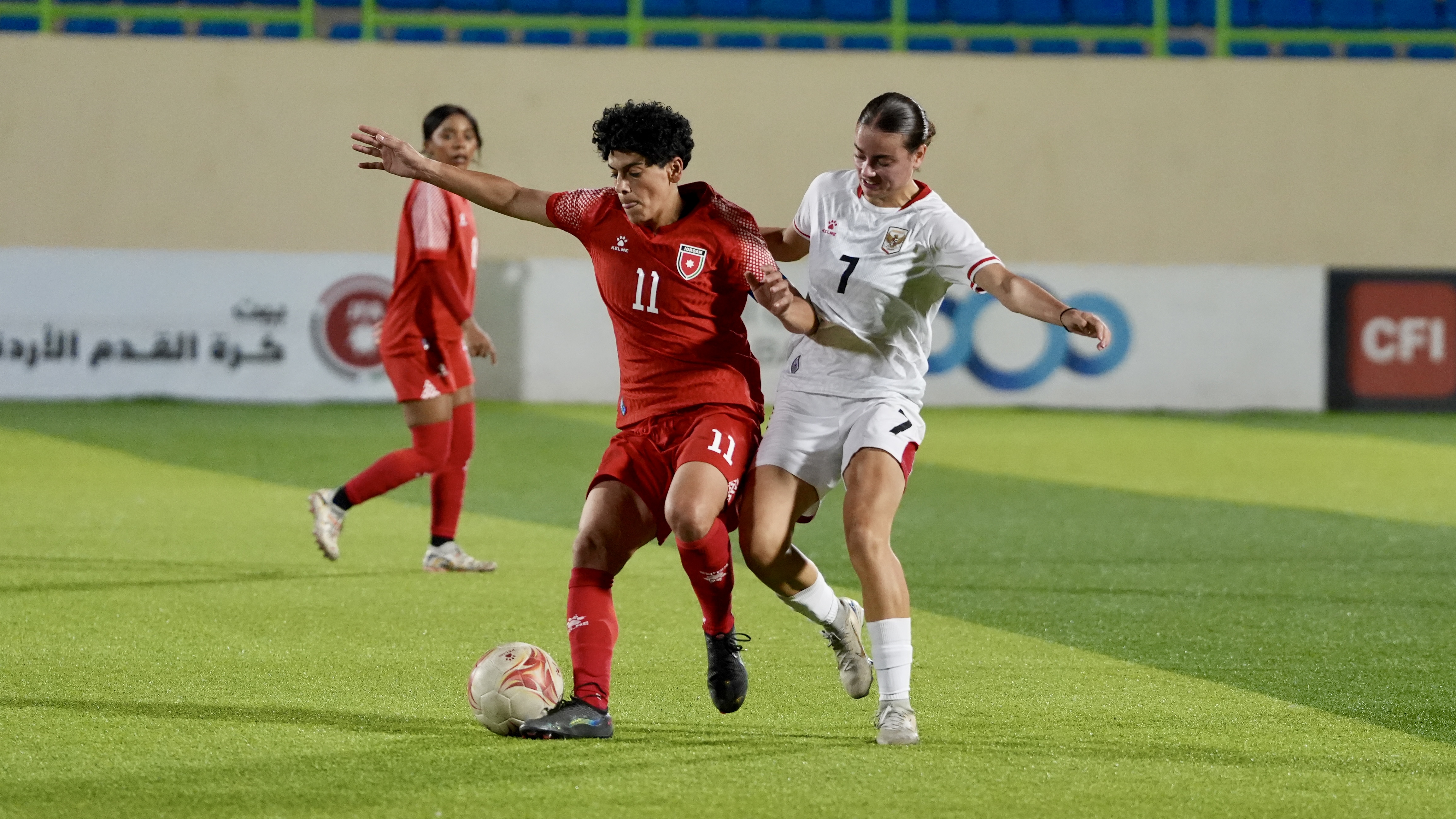 منتخب النشميات يتعادل مع إندونيسيا وديًا